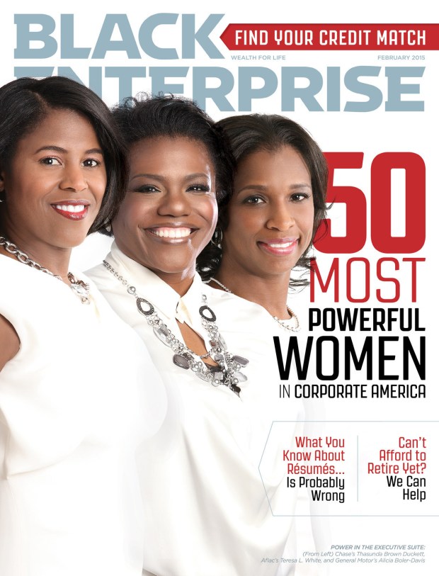 Black Enterprise February 2015 Cover